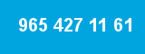 965 427 11 61